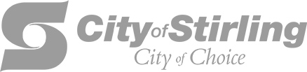Logo city of stirling grey
